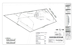 demolition siteplan drawing