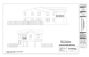 fence elevation drawing