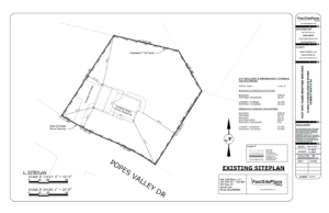 fence siteplan drawing