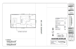 pool siteplan drawing