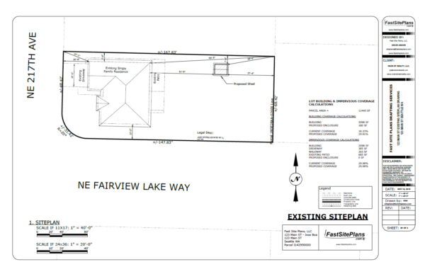 shed siteplan drawing 1