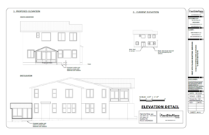 sunroom elevation drawing