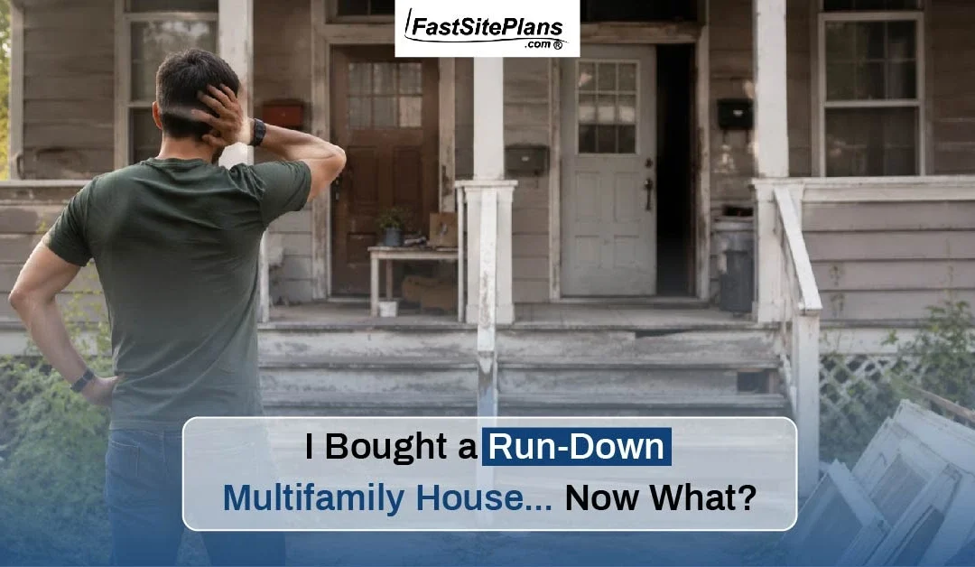 I Bought a Run-Down Multifamily House… Now What?